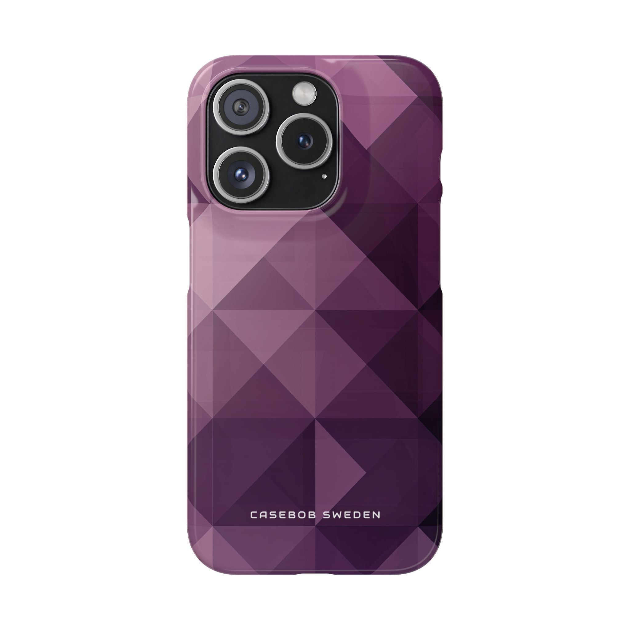 Gradient Purple Mosaic iPhone 15 - Slim Phone Case