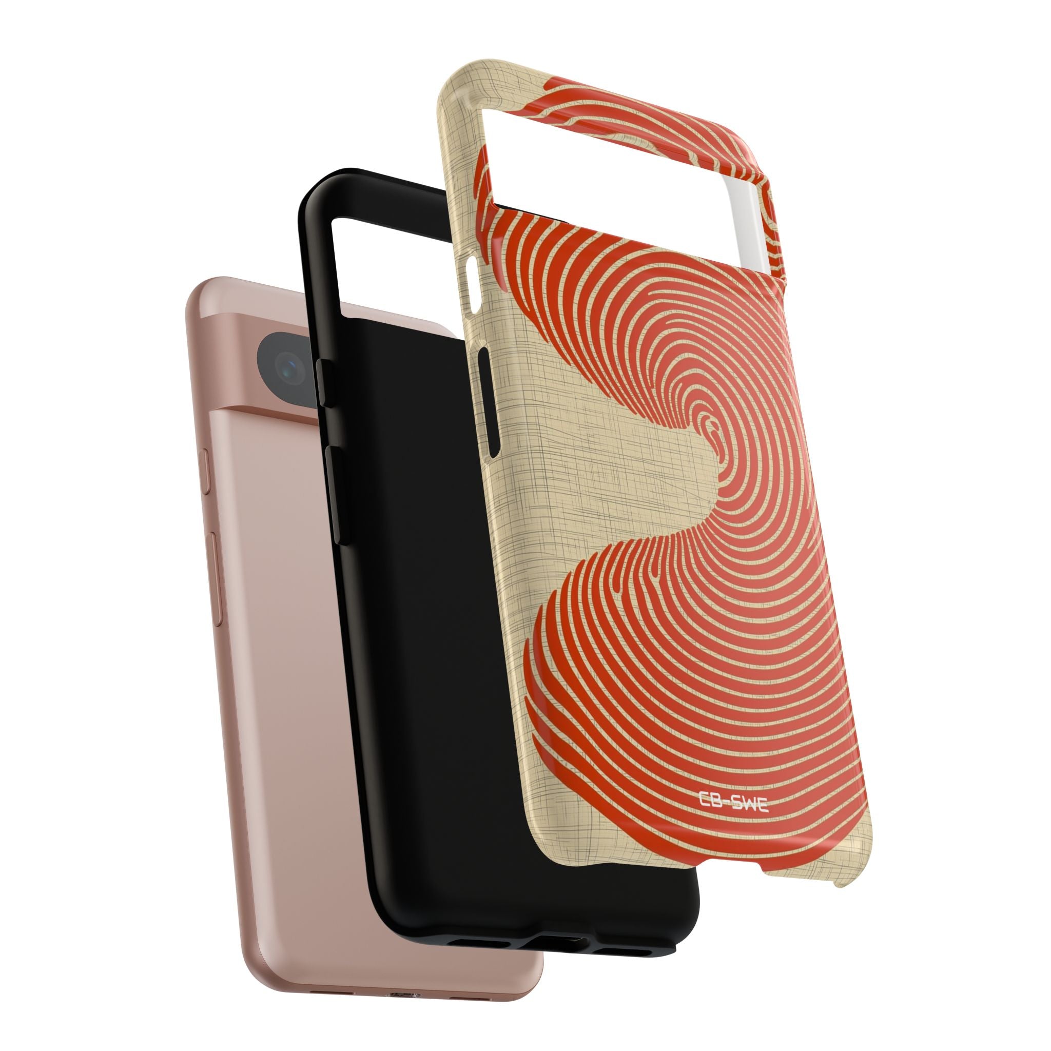 Warm Curves Dance - Google Pixel Case