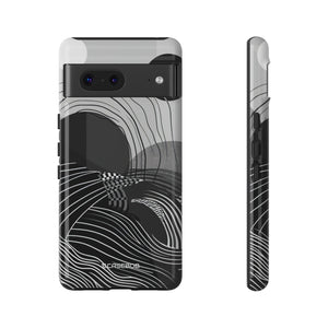 Monochrome Dynamics | Protective Phone Case for Google Pixel