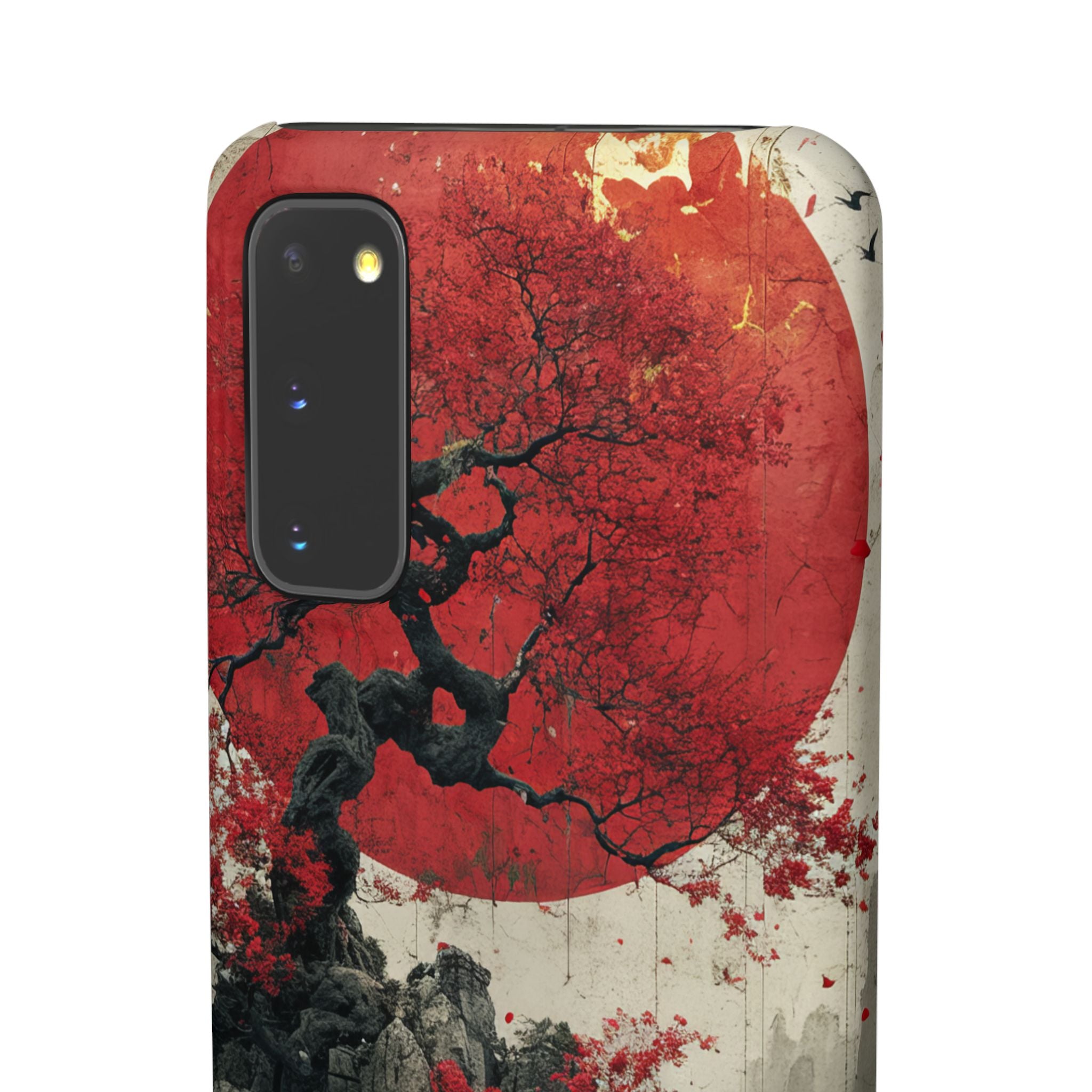 Zen Serenity in Red Harmony Samsung S20 - Slim Phone Case