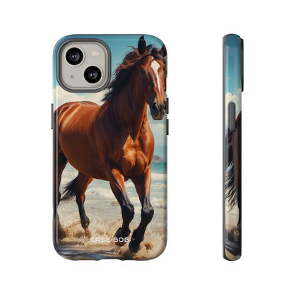 Blazing Horse iPhone 14 Case - Tough