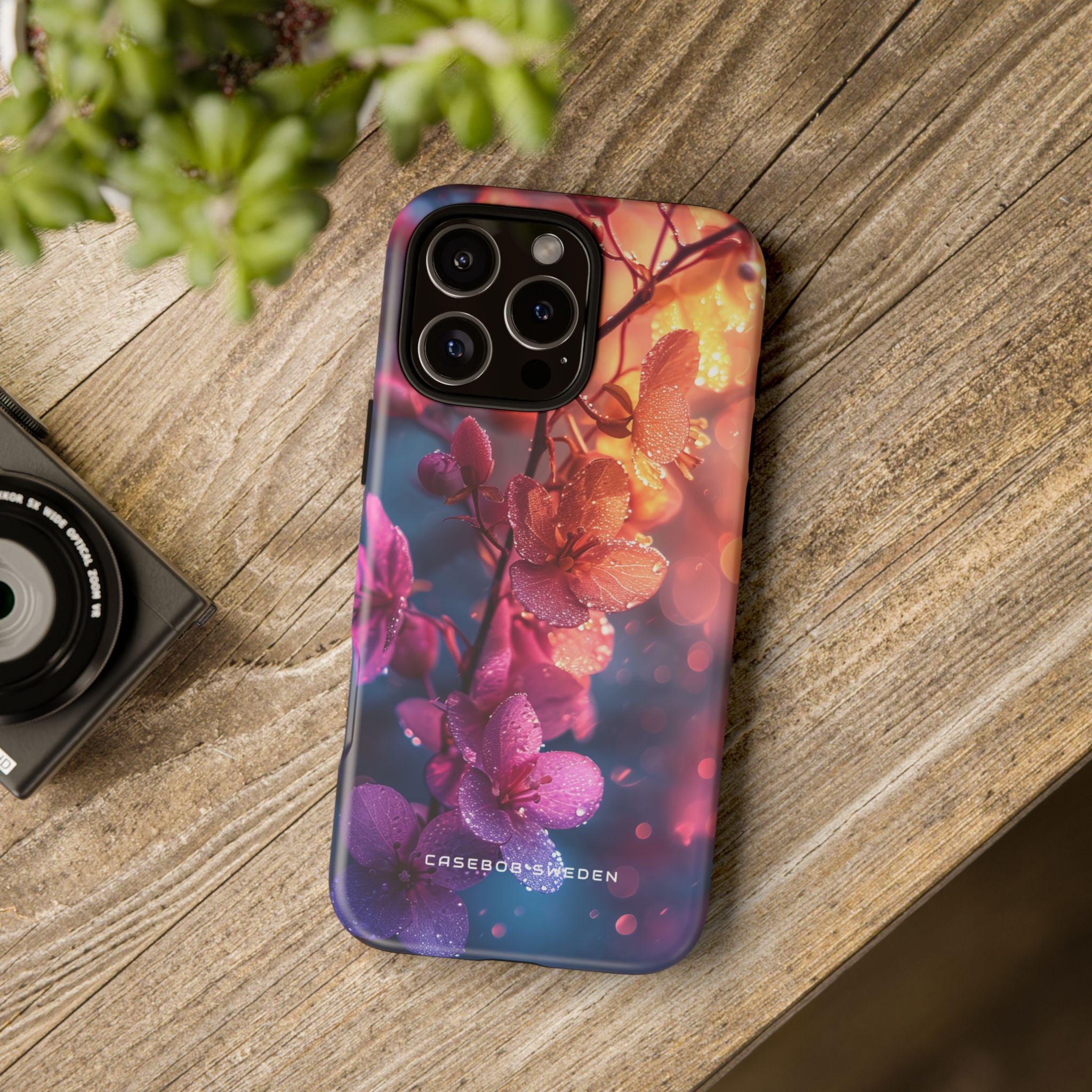 Surreal Flower Harmony iPhone 16 - Tough Phone Case