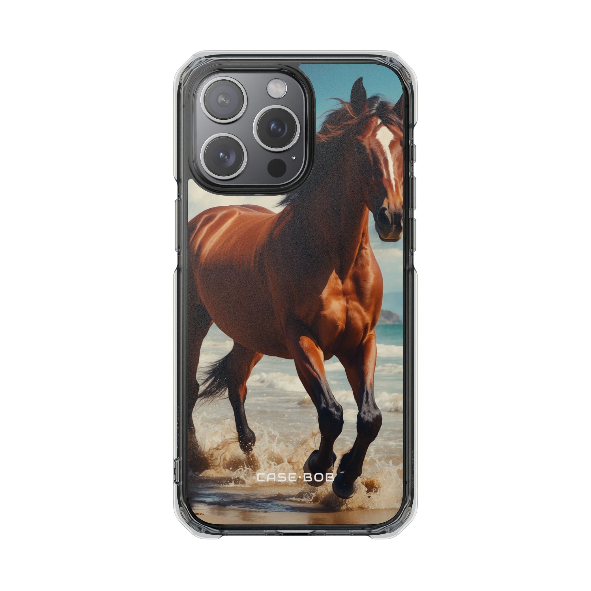 Blazing Horse iPhone 15 Pro Max Case - Impact