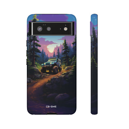 Sunset Forest Drive - Google Pixel Case