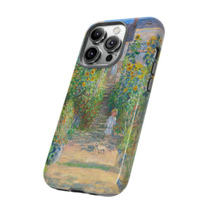 The Artist's Garden at Vétheuil - Protective Phone Case