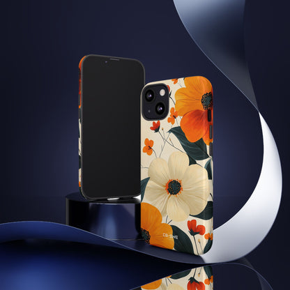 Vibrant Flowers Bloom - iPhone Case