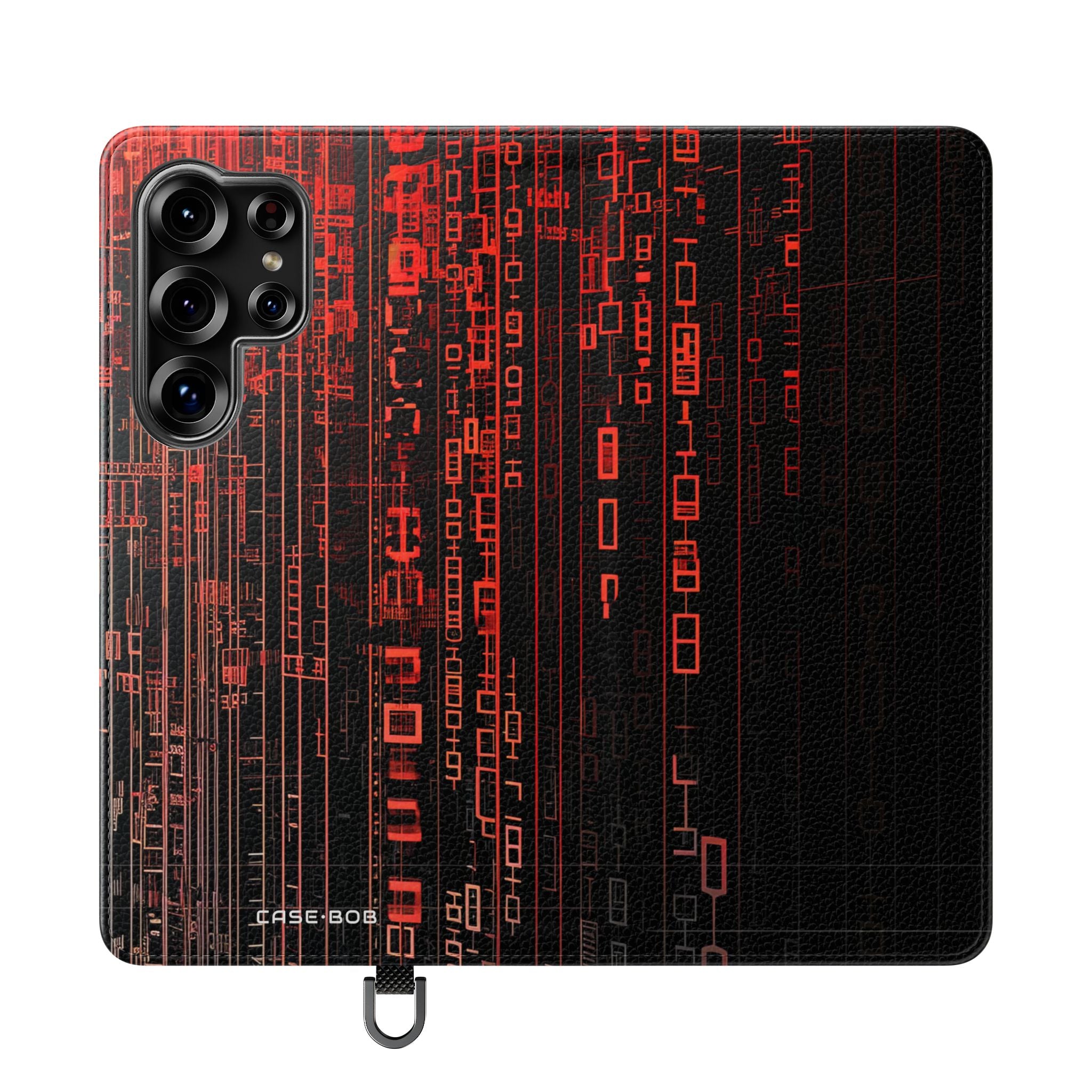 Crimson Columns - Samsung S25 Ultra Case - Wallet