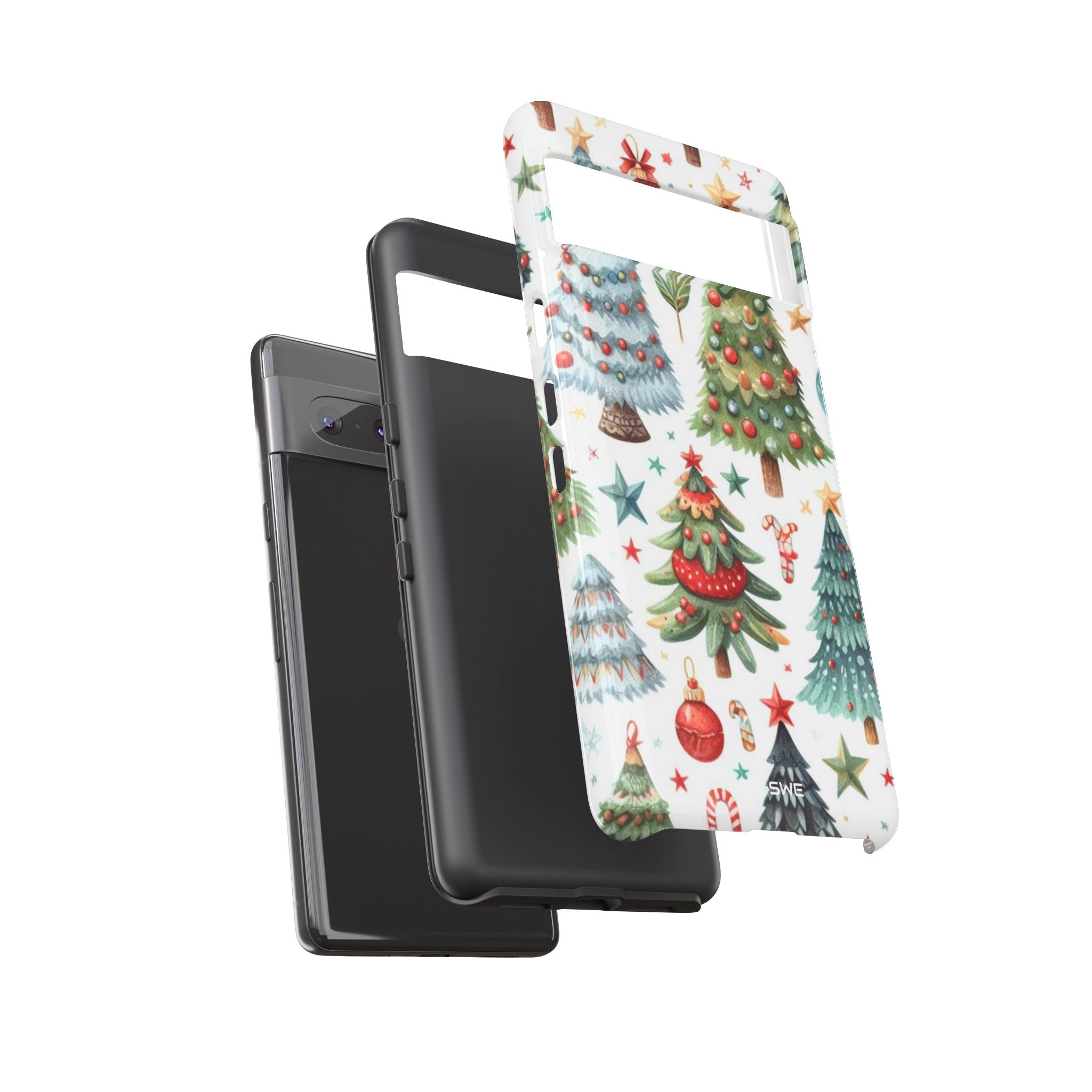 Whimsical Trees Sparkle - Google Pixel Case