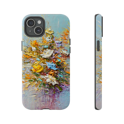 Oil painting - Bouquet of Flowers - Protective Phone Case