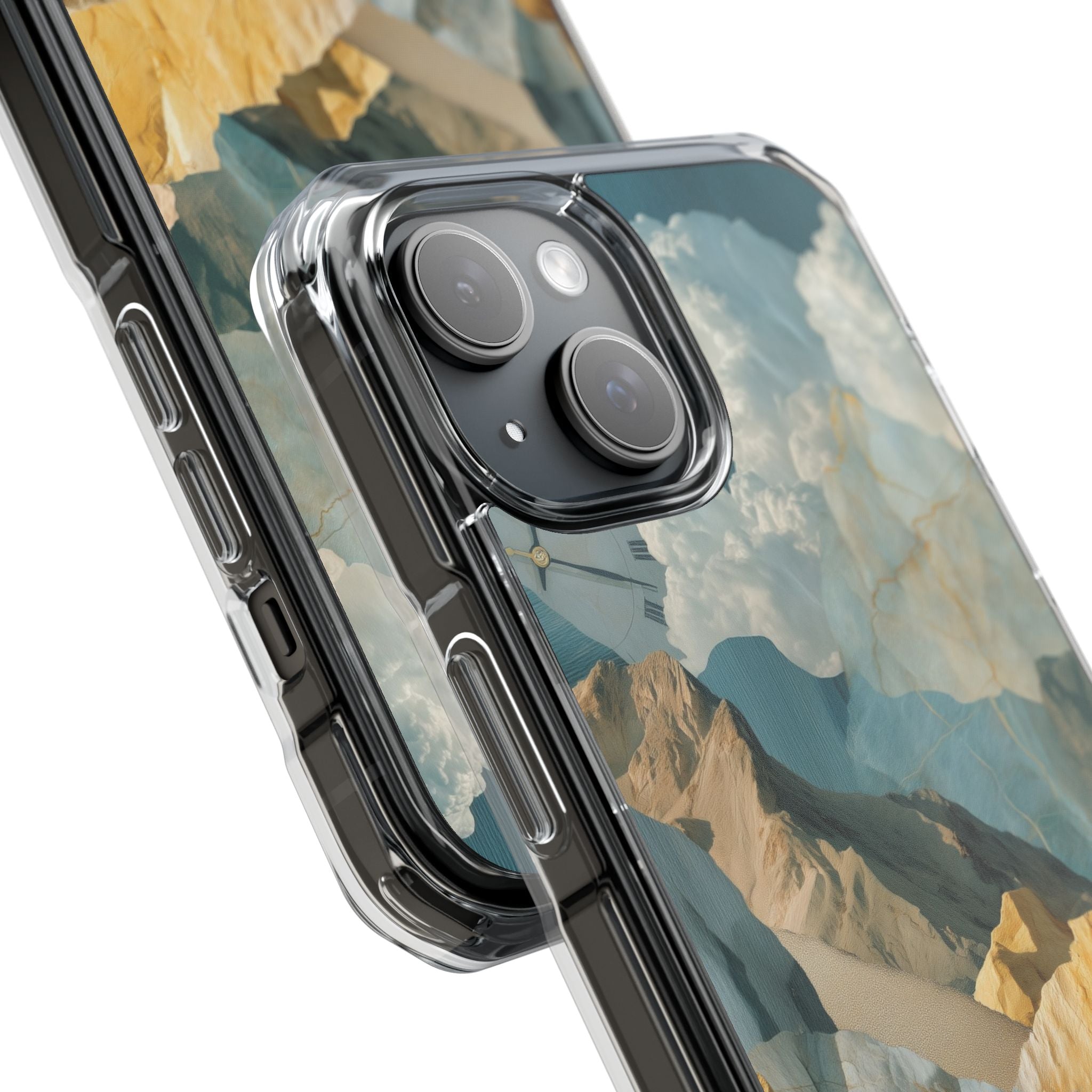 Time Drifts Above iPhone Case - Impact