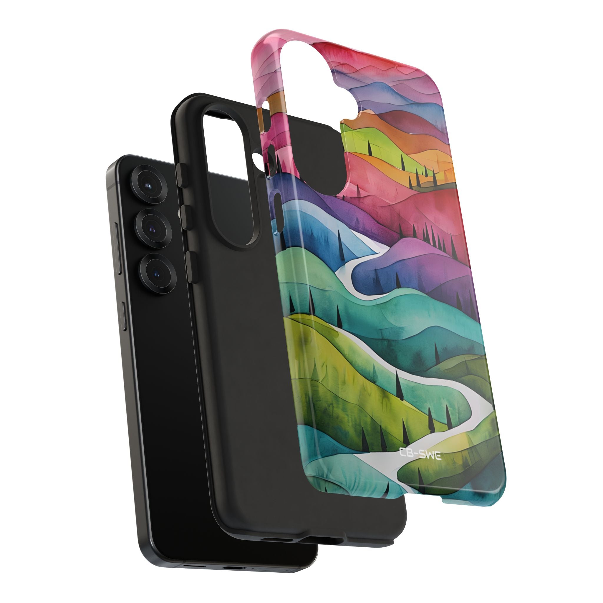 Whimsical Colorful Valleys - Samsung Case