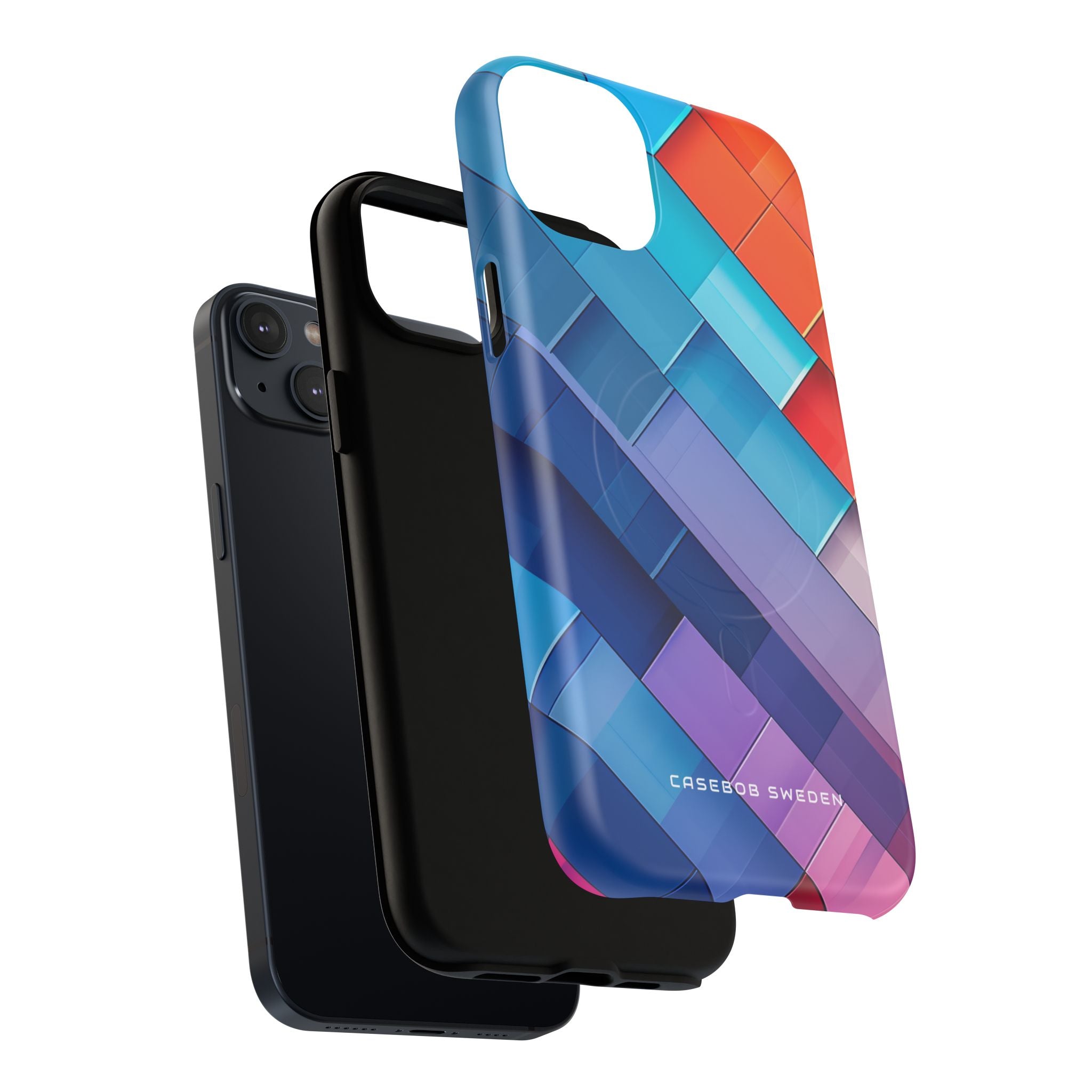 Vibrant GeoFlow iPhone 14 | Tough+ Phone Case