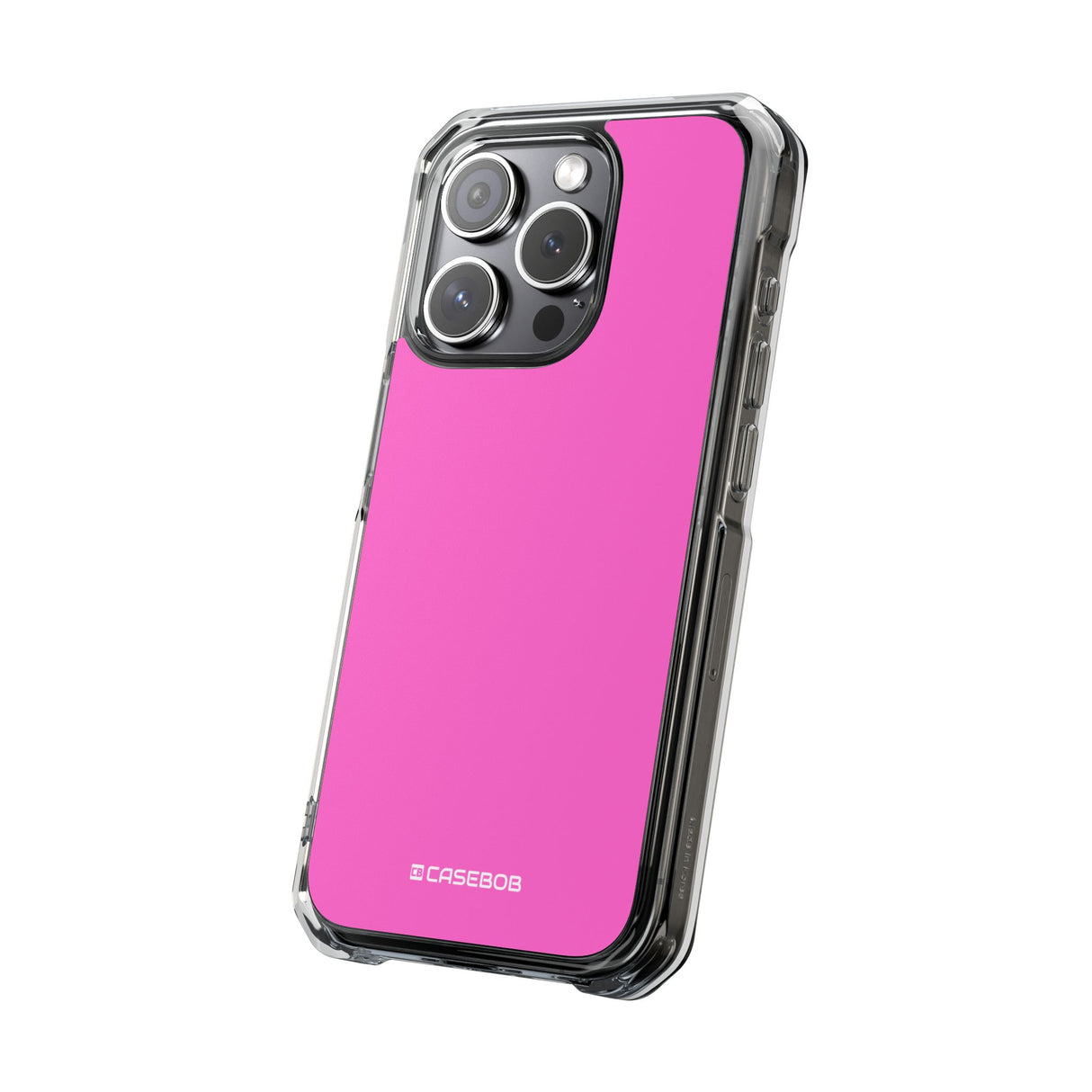 Rose Pink | Phone Case for iPhone (Clear Impact Case - Magnetic)