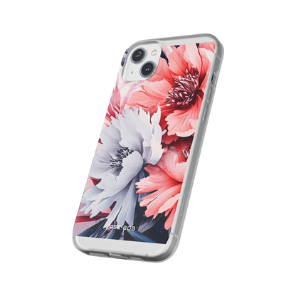 Coral Bloom iPhone 14 Plus Case - Soft