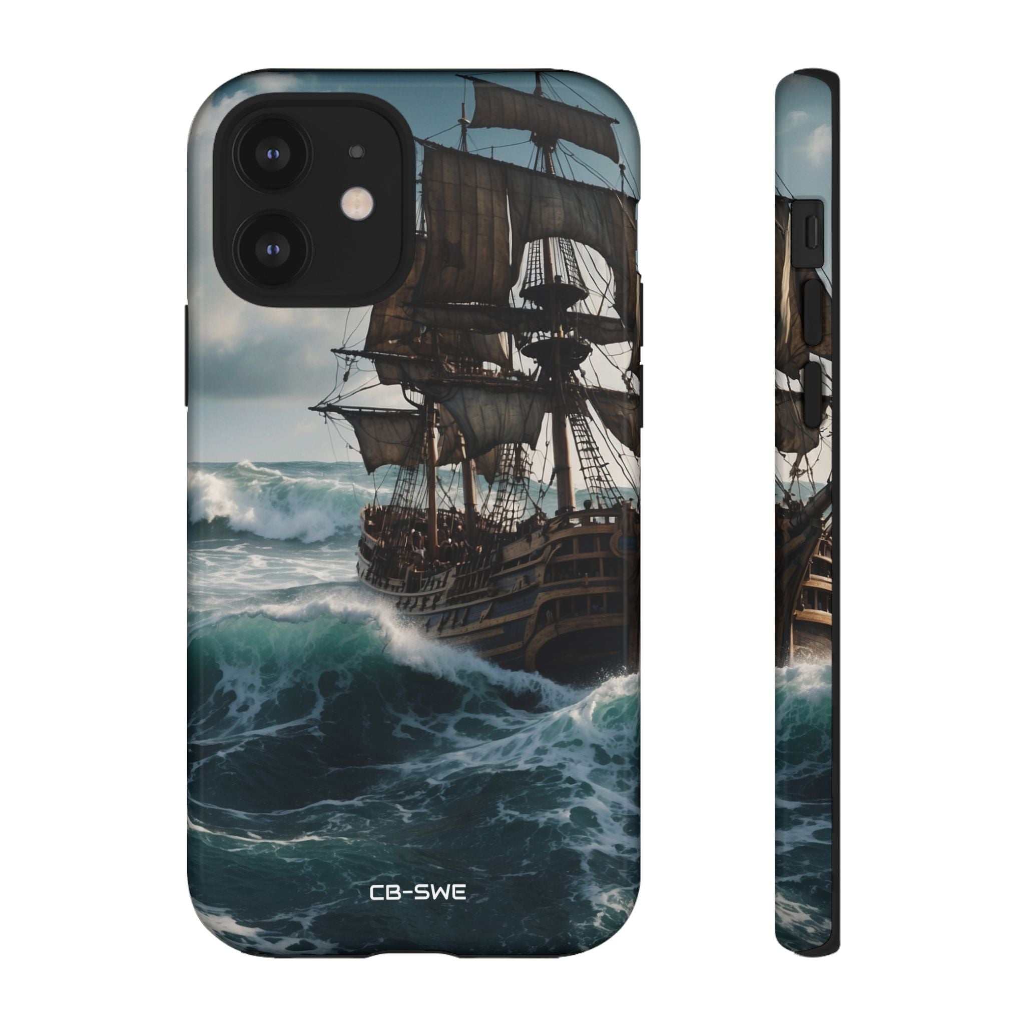 Ship Faces Waves - iPhone Case