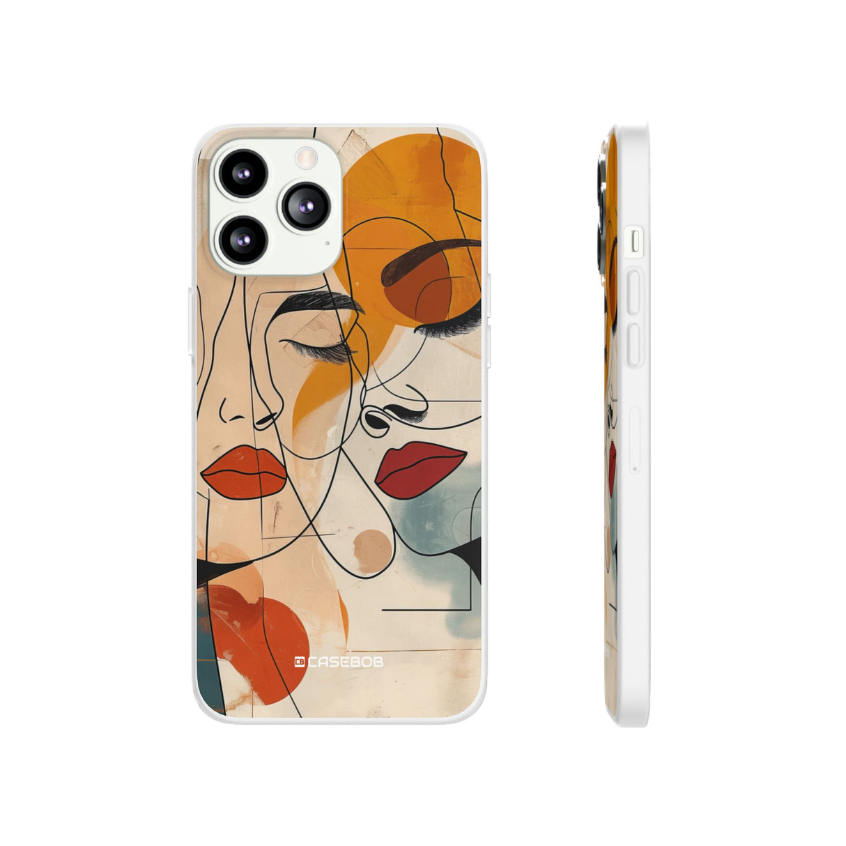 Serene Overlap | Flexible Phone Case for iPhone