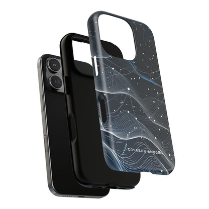 Gradient Neural Waves iPhone 16  Tough+ Phone Case