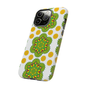 Lime Mandela - Protective Phone Case