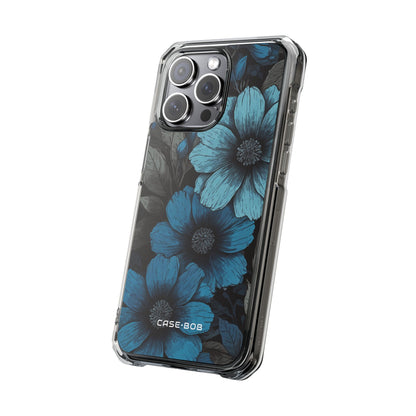 Blue Petal Radiance iPhone 15 Pro Max Case - Impact