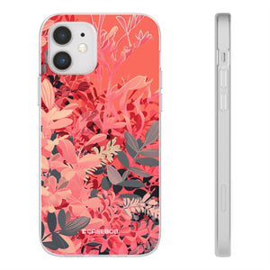 Living Coral Design | Handyhülle für iPhone (Flexible Hülle) 