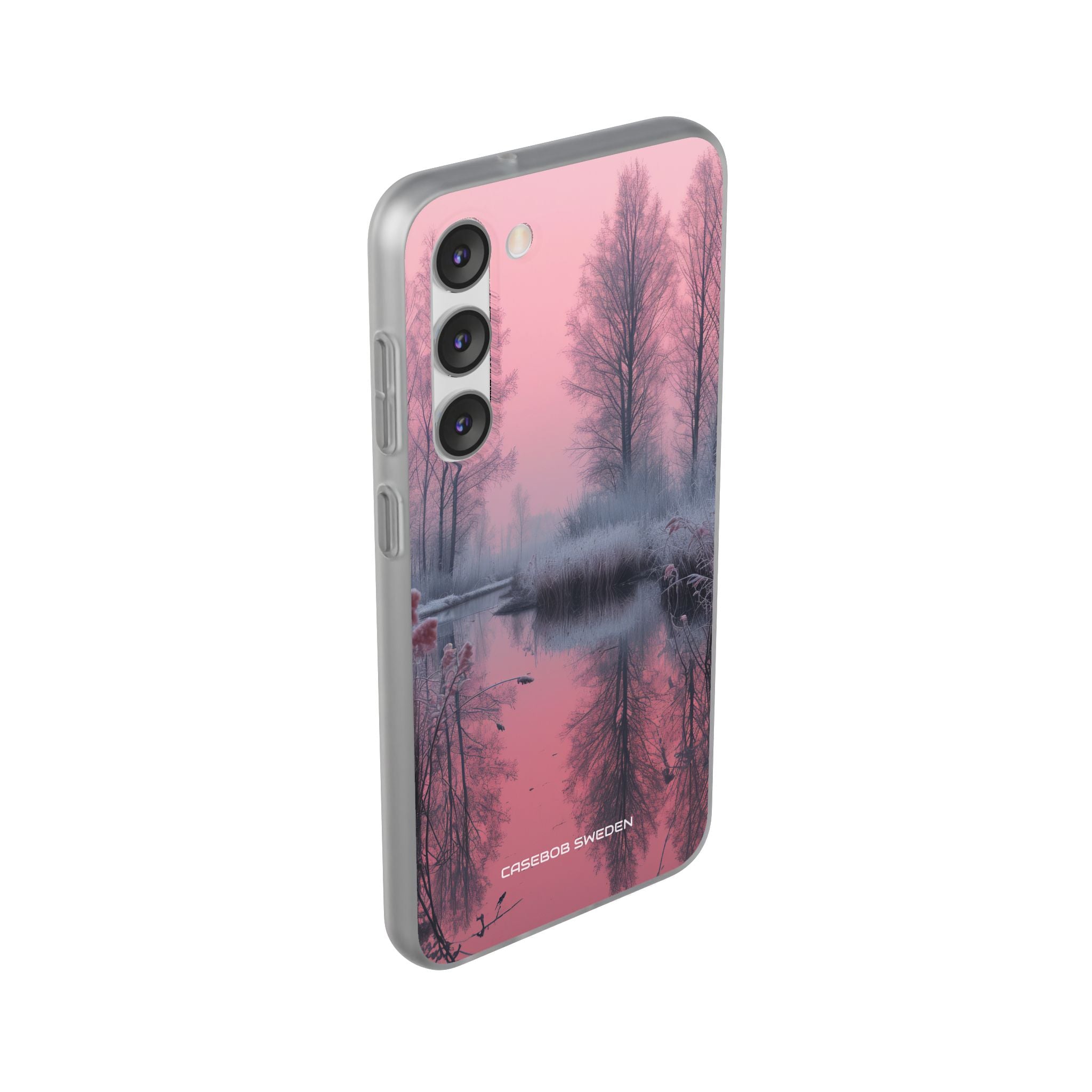 Pink Serenity Case - Flexi Samsung S23 Phone Case