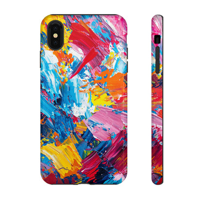 Painterly Spectrum Charm - Protective Phone Case