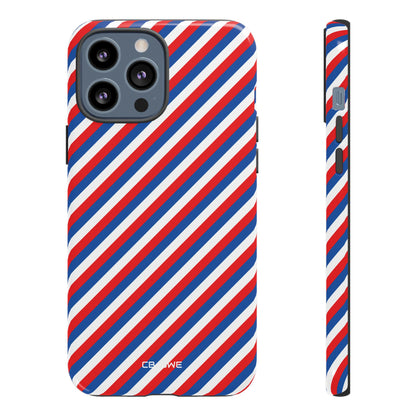 Striped Freedom Wave - iPhone Case