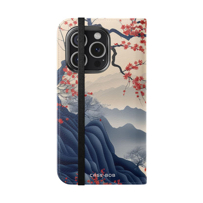 Crimson Branch Moonlight - iPhone 15 Pro Case - Wallet