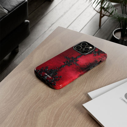 Gothic Crimson Emblem - iPhone Case