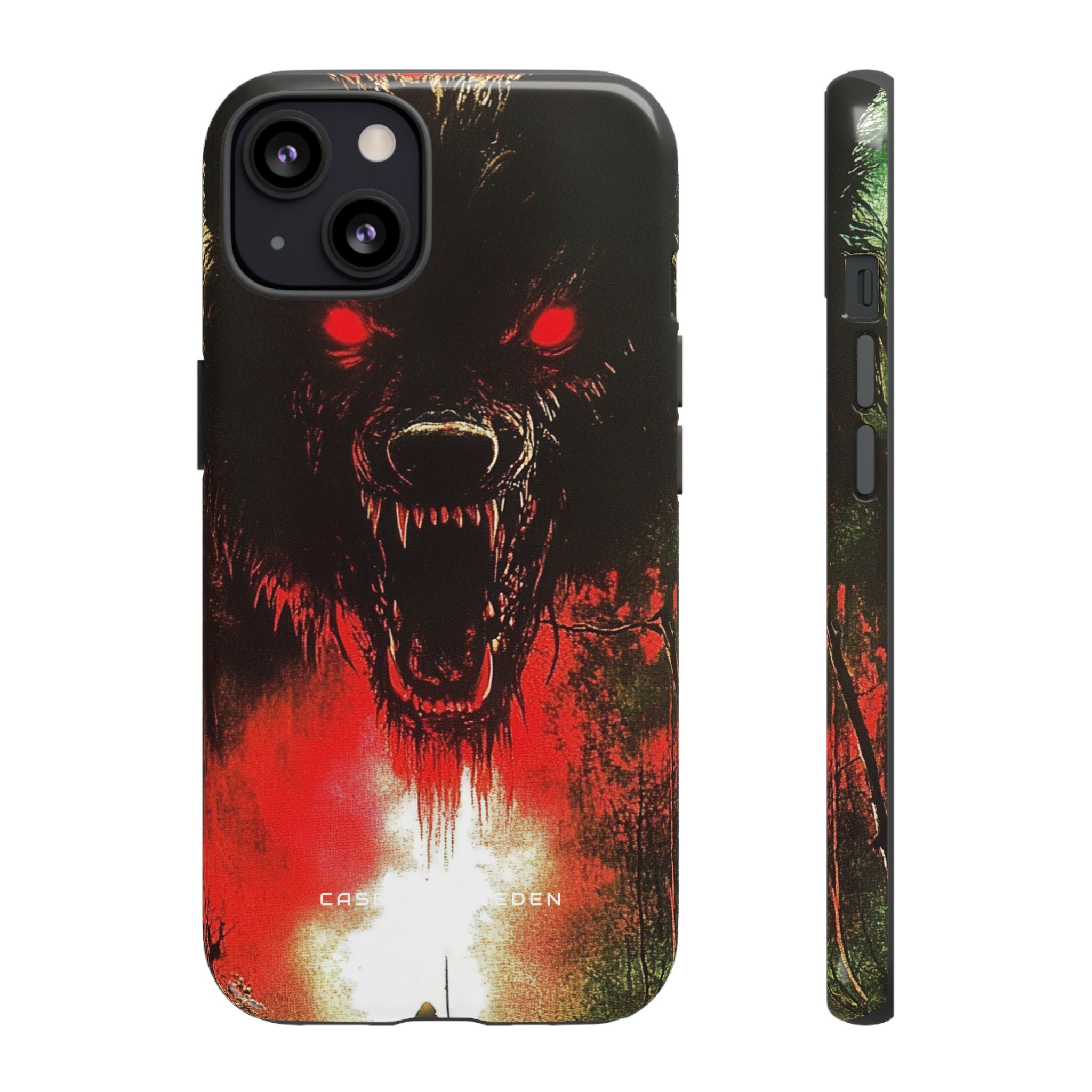 Bloodmoon Wolf's Lament iPhone 13 - Tough Phone Case