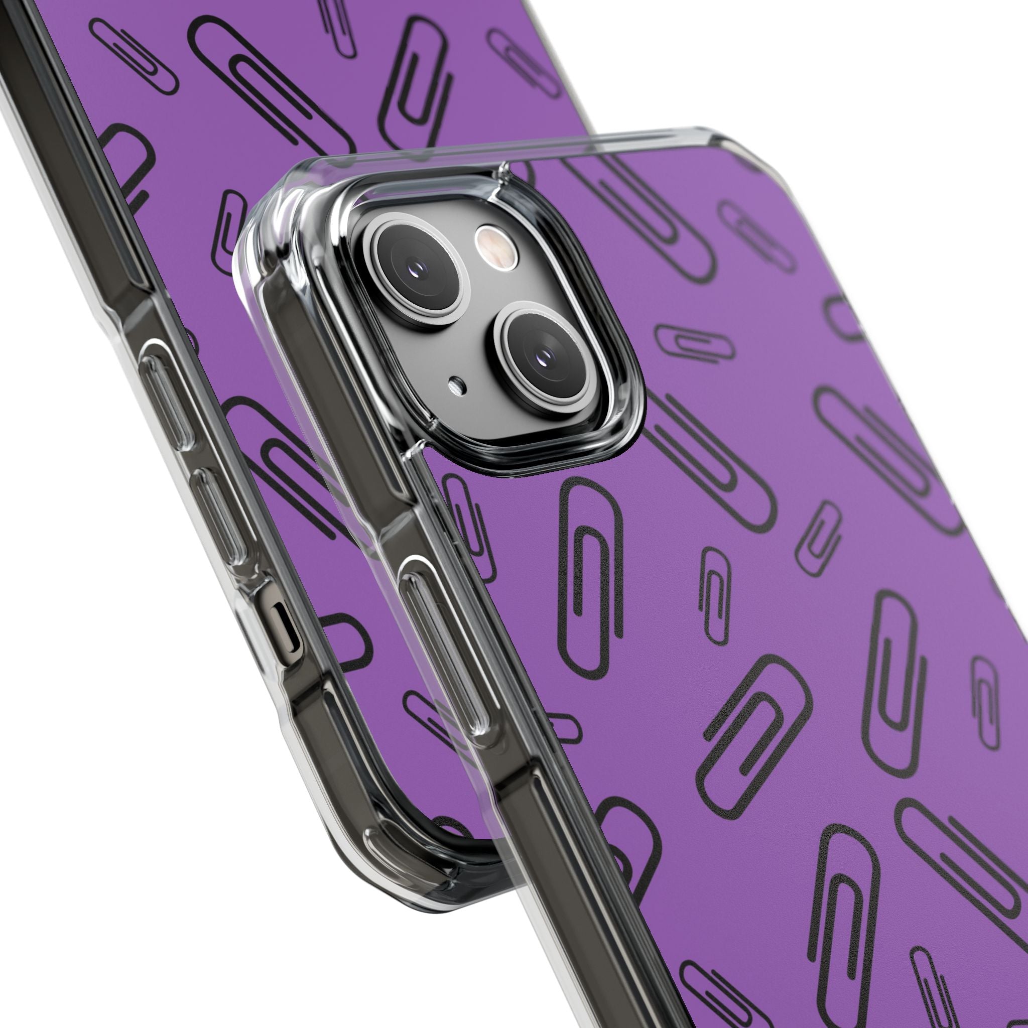 Paperclips Dance Playfully iPhone Case - Impact