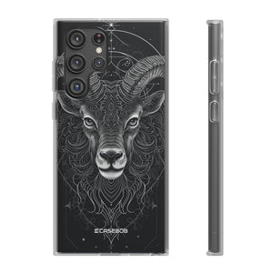 Mystic Ram Mandala | Flexible Phone Case for Samsung Galaxy