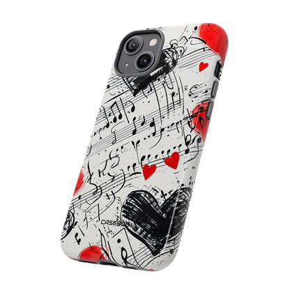 Melodic Love Notes - Protective Pixel Case - Protective Phone Case