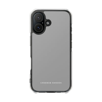 Dark Gray iPhone 16 - Clear Impact Phone Case