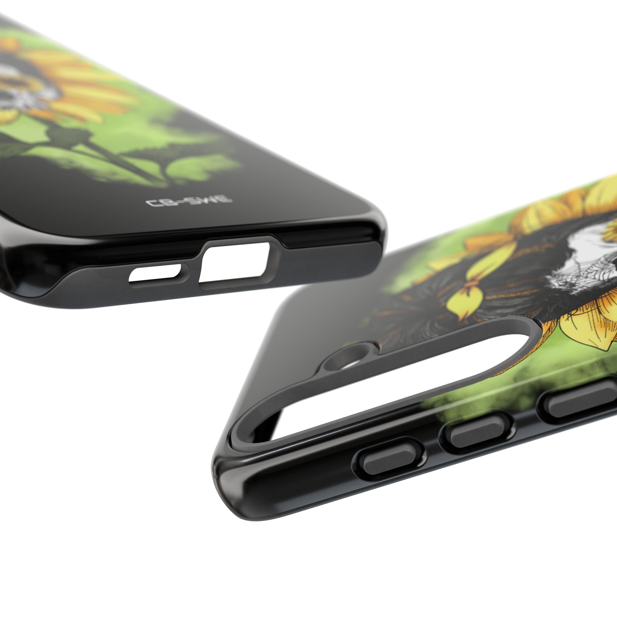 Sunflower Skull Fusion - Samsung Case