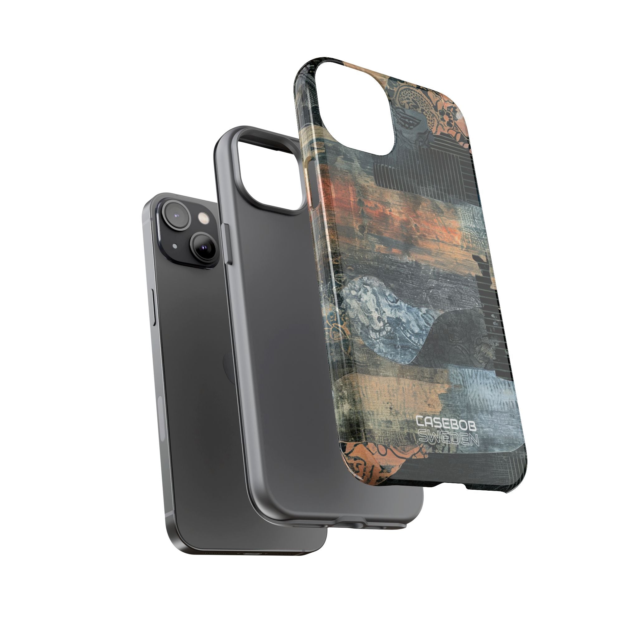 Rust Bloom Tangle iPhone 14 - Tough