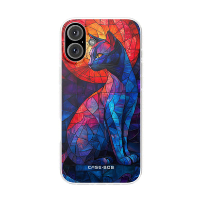 Celestial Cat iPhone 16 Plus Case - Soft