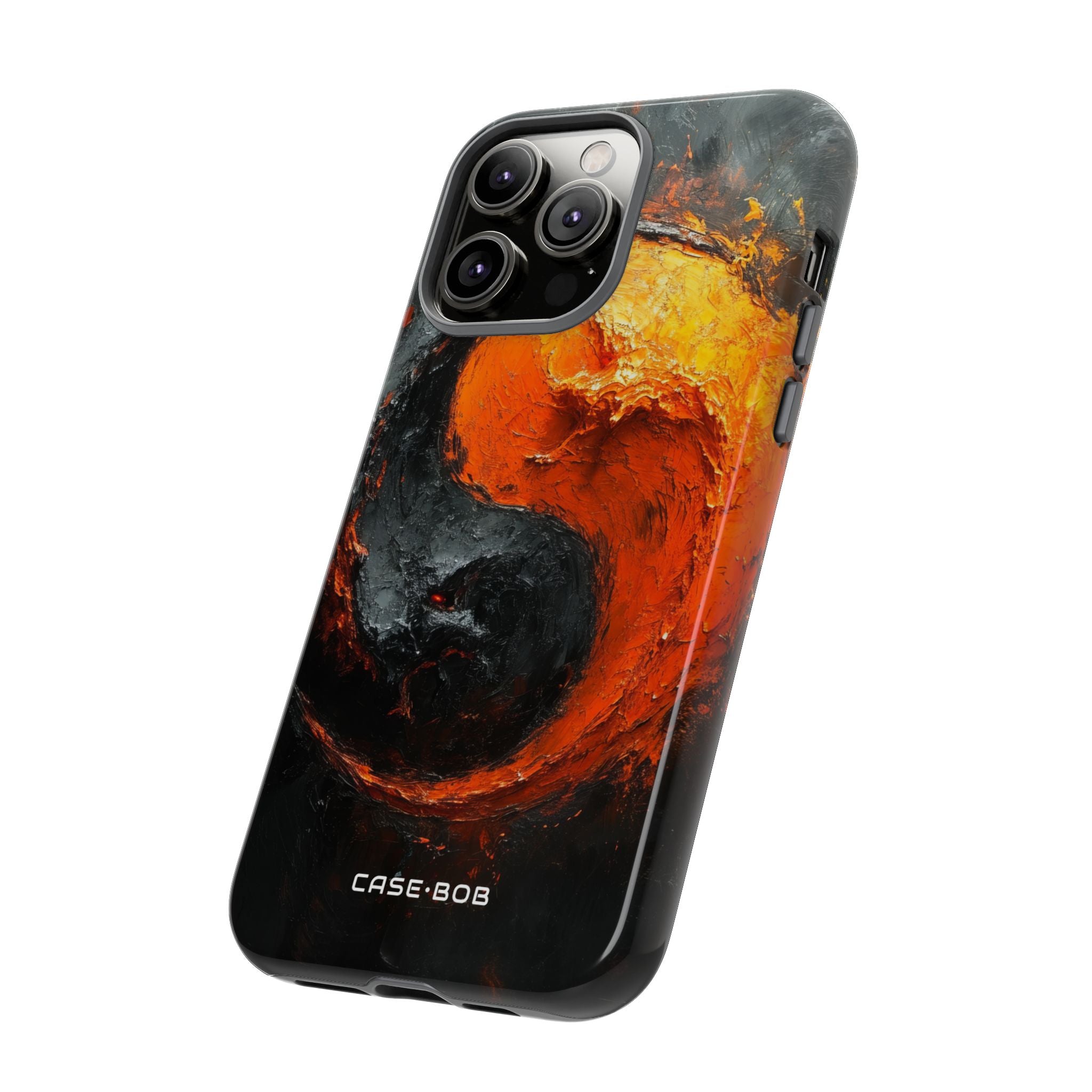 Molten Yin-Yang iPhone 14 Pro Max Case - Tough