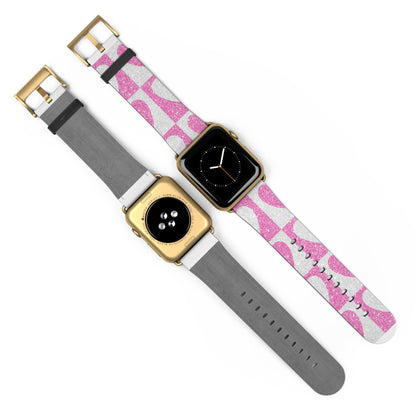 Glitter Heartgrid - Watch Band