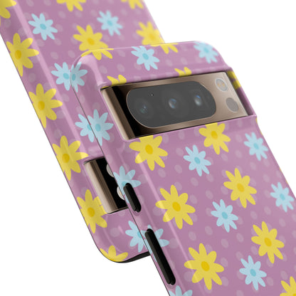 Flower Dots Dance - Google Pixel Case