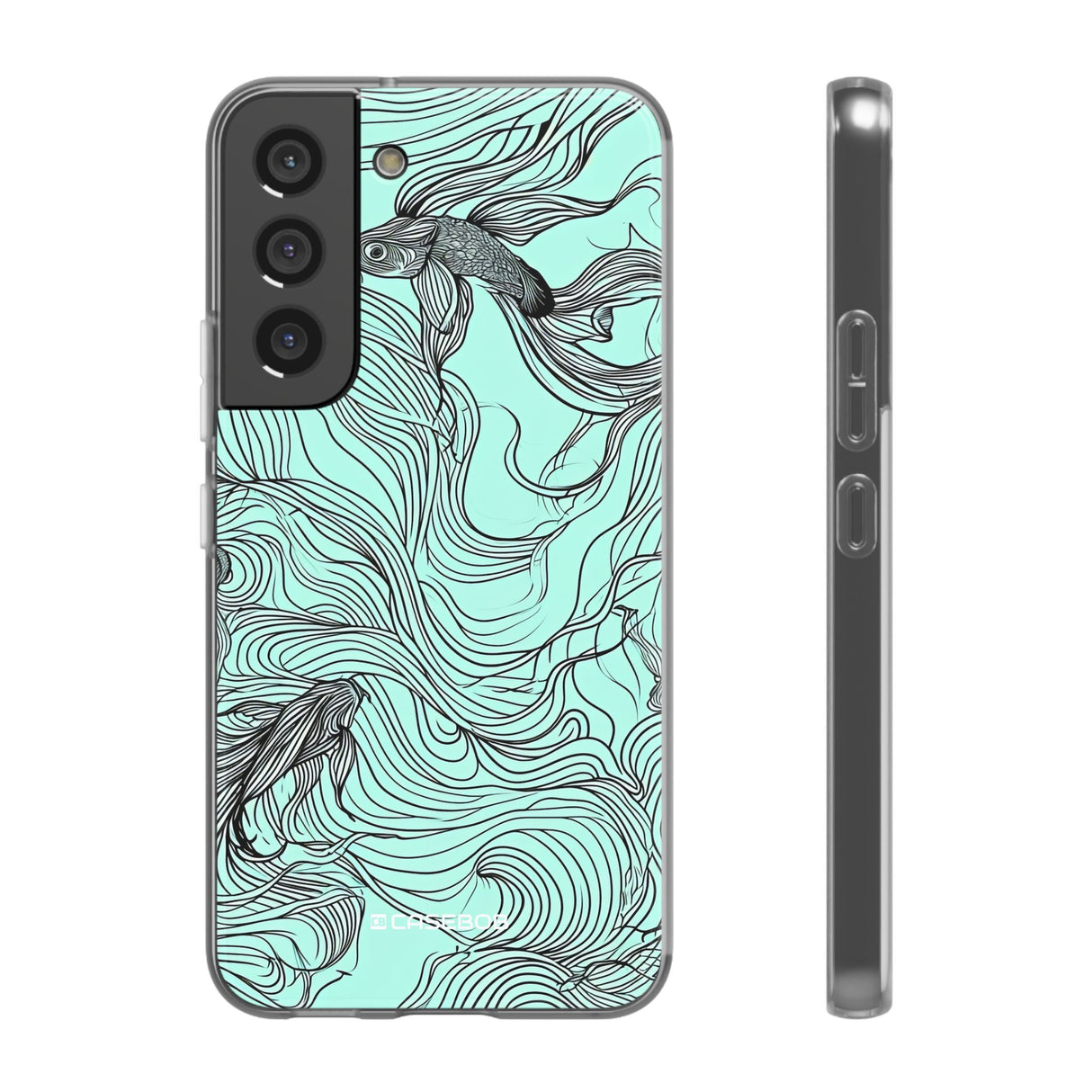 Aqua Serenity | Flexible Phone Case for Samsung Galaxy