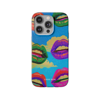 Colorful Lipscape iPhone 14 Pro Case - Soft