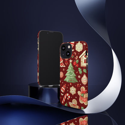 Gingerbread Joy Awaits - iPhone Case