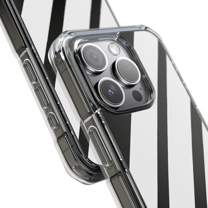 Monochrome Diagonal Symmetry iPhone Case - Impact