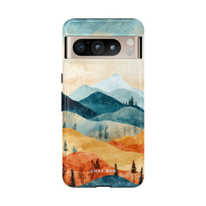 Moonlit Mountains Google Pixel 8 Pro Case - Tough