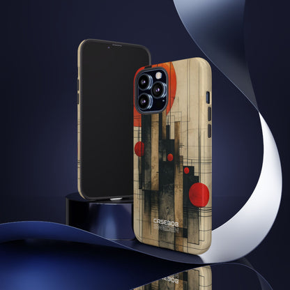 Geometric Cityscape Essence iPhone 13 - Tough