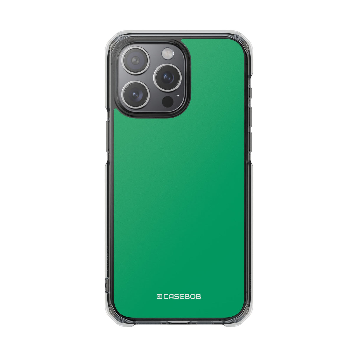 Jade Green | Phone Case for iPhone (Clear Impact Case - Magnetic)