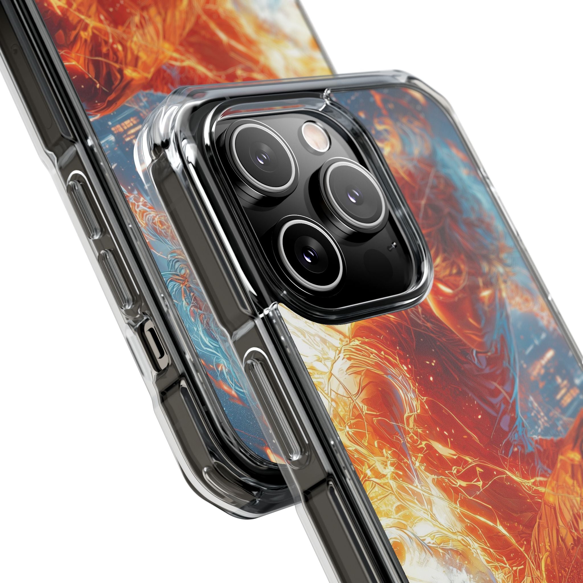 Flames Dance Wildly iPhone Case - Impact