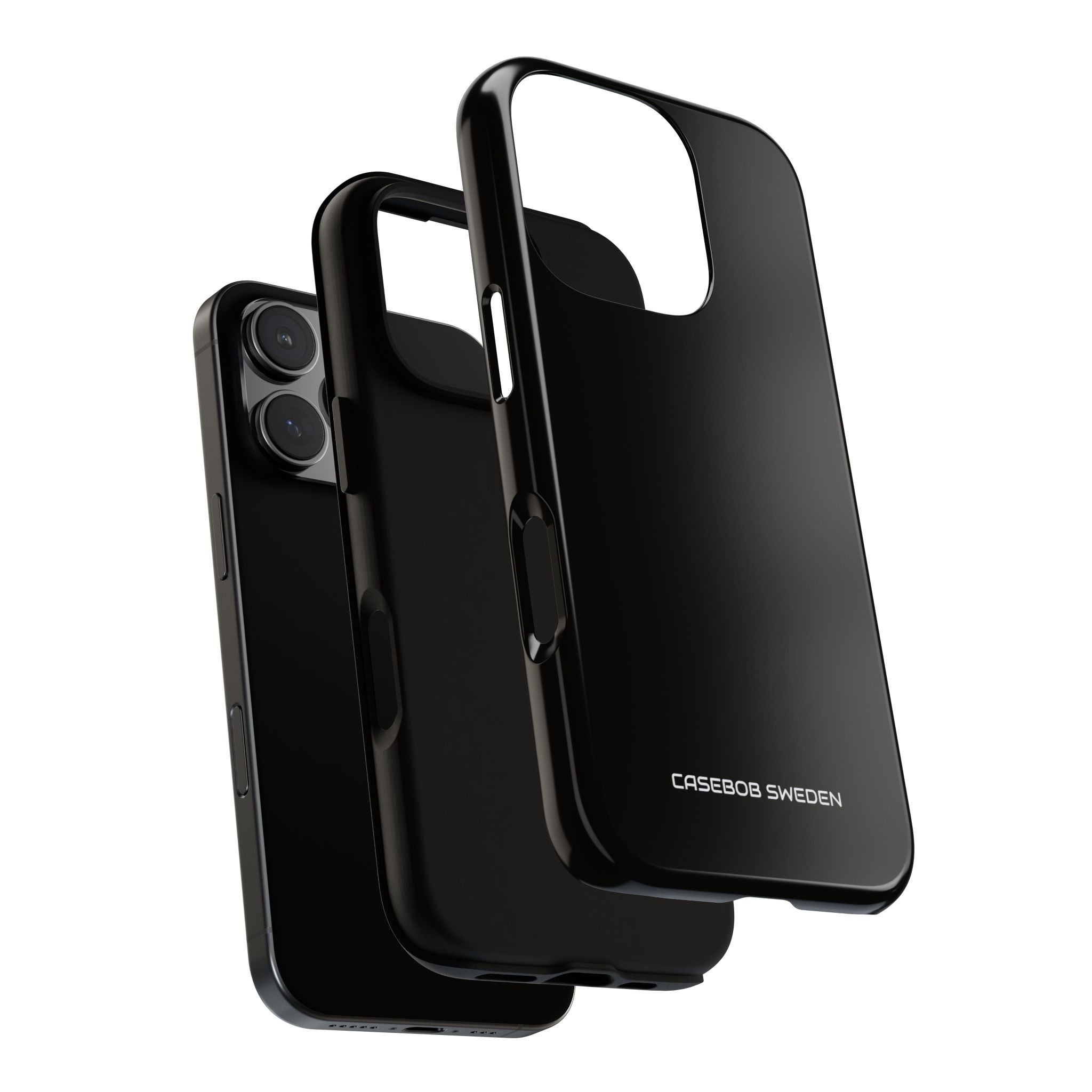 Black - Tough iPhone 16 Phone Case