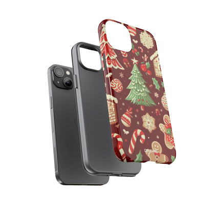 Gingerbread Joy Awaits - iPhone Case
